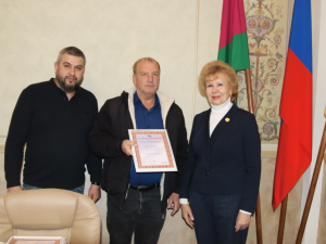 Благодарности сотрудникам за участие в ликвидации ЧС на Черноморском побережье