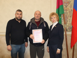 Благодарности сотрудникам за участие в ликвидации ЧС на Черноморском побережье