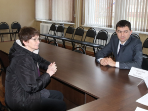 Временно исполняющий полномочия главы района Светлана Юрова провела выездной прием жителей станицы Скобелевской.