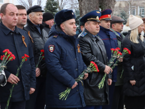 Памятный митинг посвященный 83-й годовщине освобождения Гулькевичского района от немецко-фашистских захватчиков