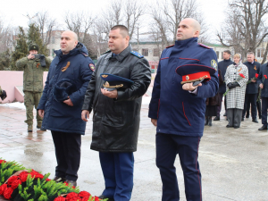 Памятный митинг посвященный 83-й годовщине освобождения Гулькевичского района от немецко-фашистских захватчиков