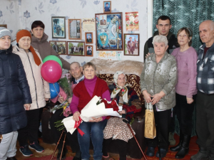 Александра Емельяновича Ясюк отмечает 100-летний юбилей
