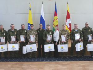 Награждение с Днем Защитника Отечества сотрудников военного комиссариата - ветеранов СВО