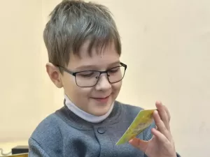 Карточки с Синими котиками на арт-терапии