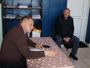 Заместитель главы района Сергей Викторов провел выездной прием граждан вместе с депутатами районного Совета