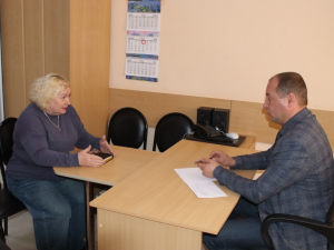 Прием жителей района