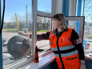Сегодня в с. Отрадо-Кубанском состоялось комиссионное обследование ЖД переезда.