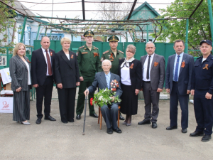 Поздравление ветеранов Великой отечественной войны с Днём Победы