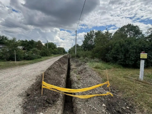Строительство газопровода высокого давления к хутору Черединовский идет полным ходом.