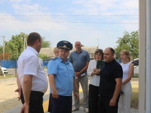 Сегодня состоялась рабочая встреча, посвящённая вводу в эксплуатацию объекта капитального строительства — здания зала спортивного крытого специализированного «Центр единоборств»