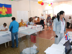Спокойно и организованно проходят выборы в Гулькевичском районе.