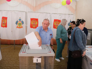 Спокойно и организованно проходят выборы в Гулькевичском районе.