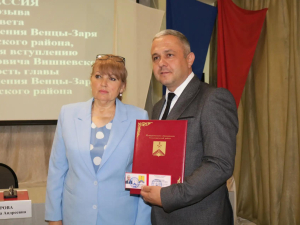 Вишневский Дмитрий Викторович - вновь избранный глава сельского поселения Венцы-Заря! 