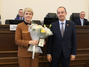  Председатель Совета района Лариса Перевертайло находится на трехдневном семинаре-учебе для руководителей представительных органов районов и округов Краснодарского края, организованном Законодательным Собранием края. 